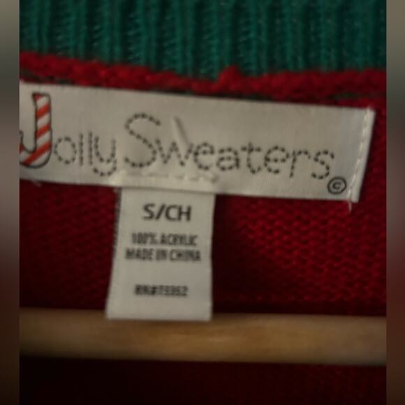 Jolly Sweaters Ugly Christmas Drinking Reindeer Sweater S Holiday Cozy Casual - Picture 10 of 12